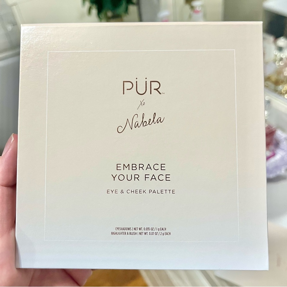 New✅ PÜR x Nabela Embrace Your Face Eye & Cheek Palette